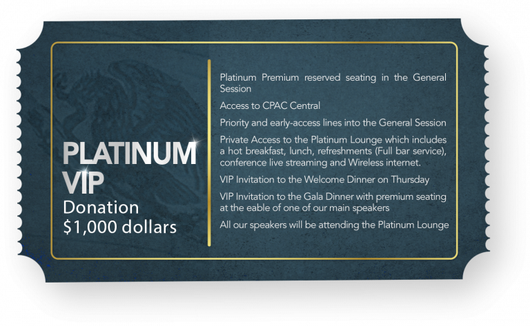 VIP Platinum Ticket